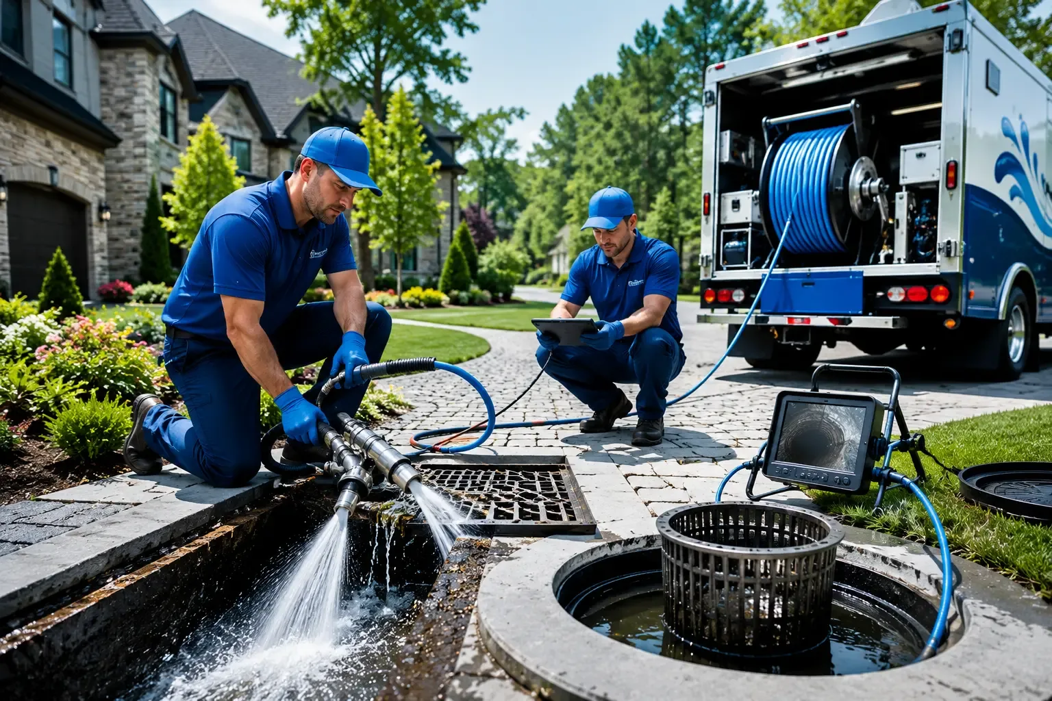Local outdoor drain cleaning professionals in Clarkesville, GA